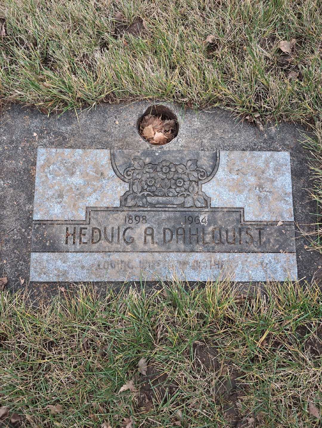 William Dahlquist's grave. Photo 1