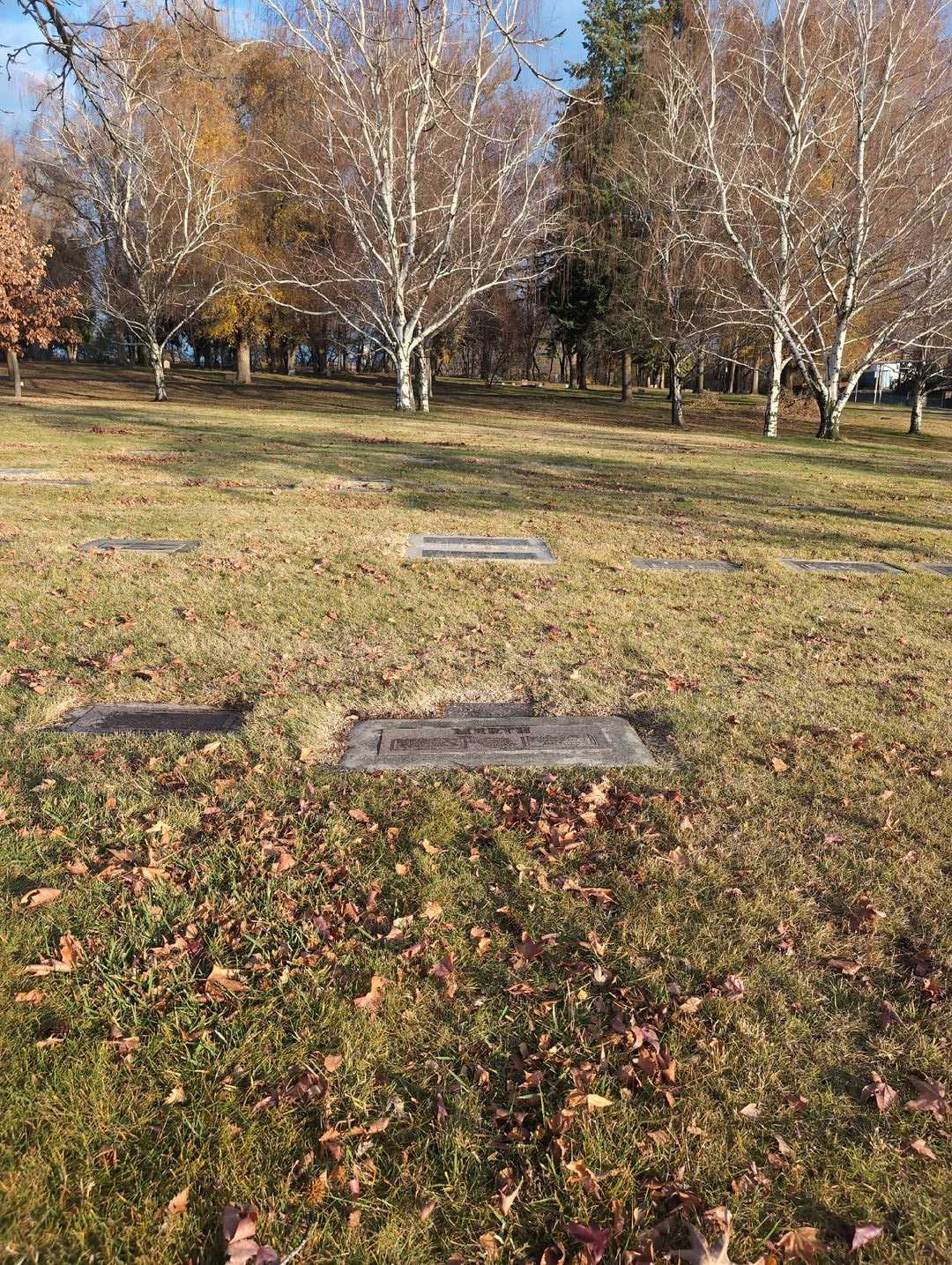 Joseph Sylvester Merth's grave. Photo 4
