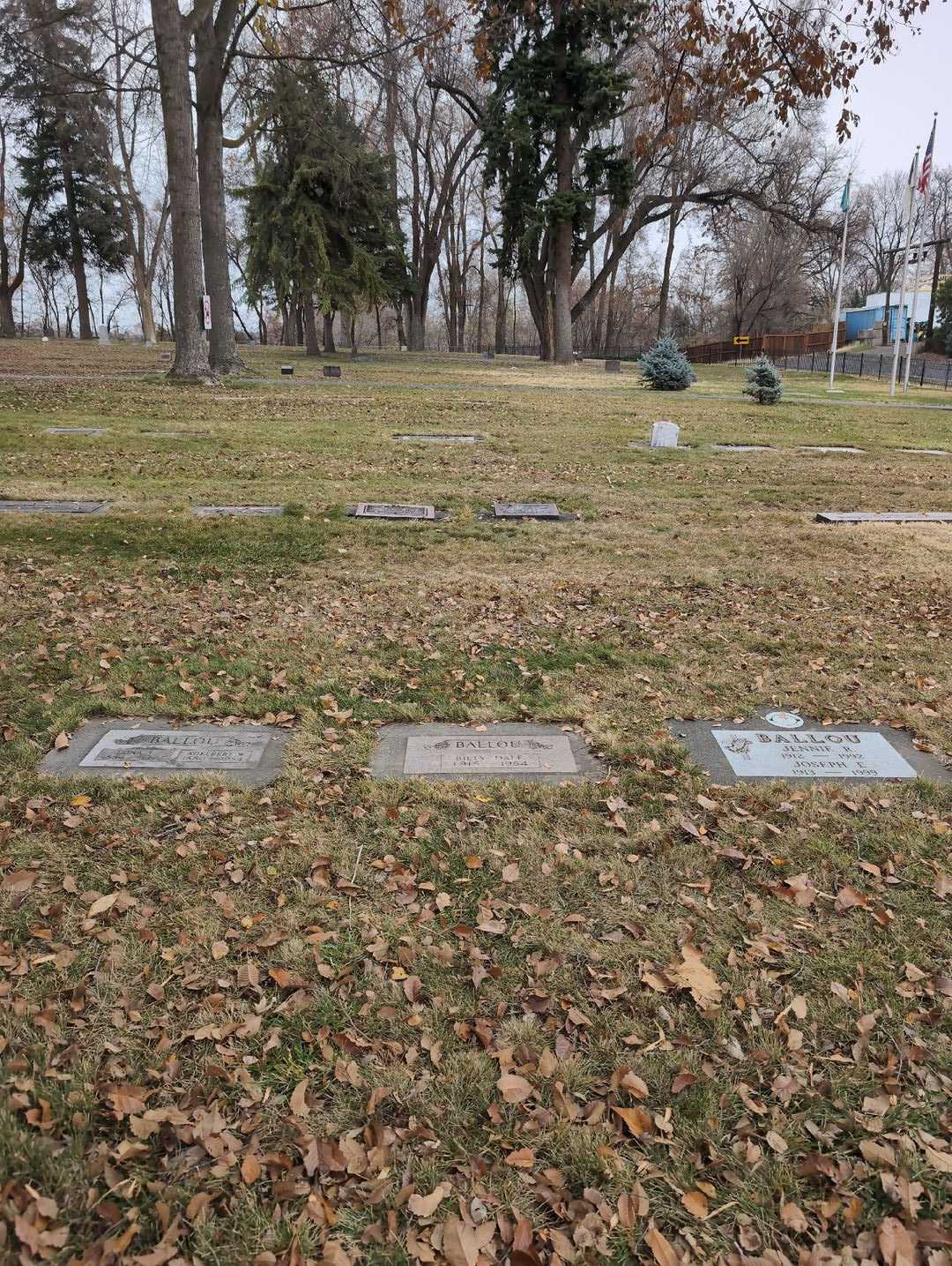 Billy Dale Ballou's grave. Photo 2