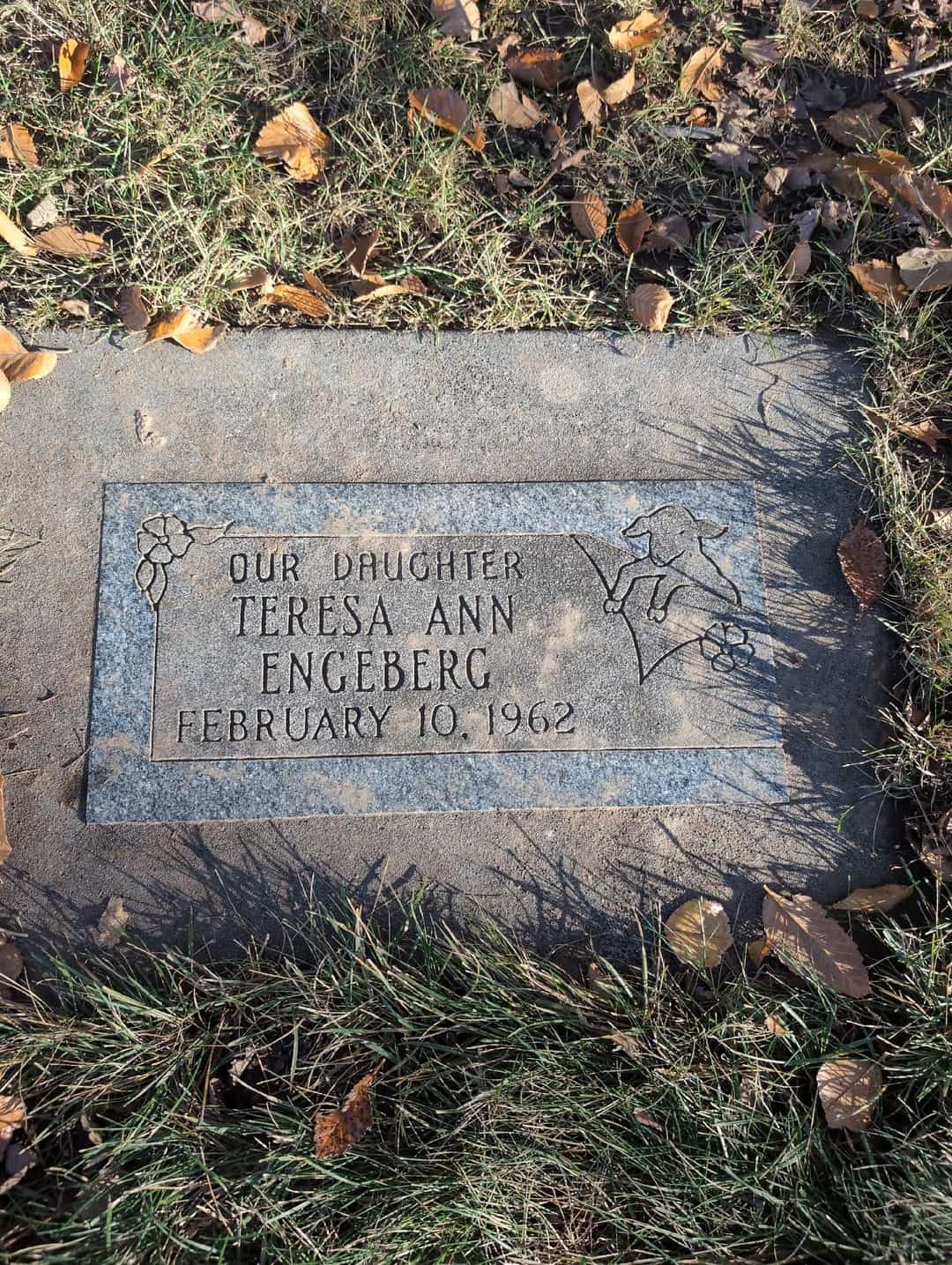 Teresa Ann Engeberg's grave. Photo 3