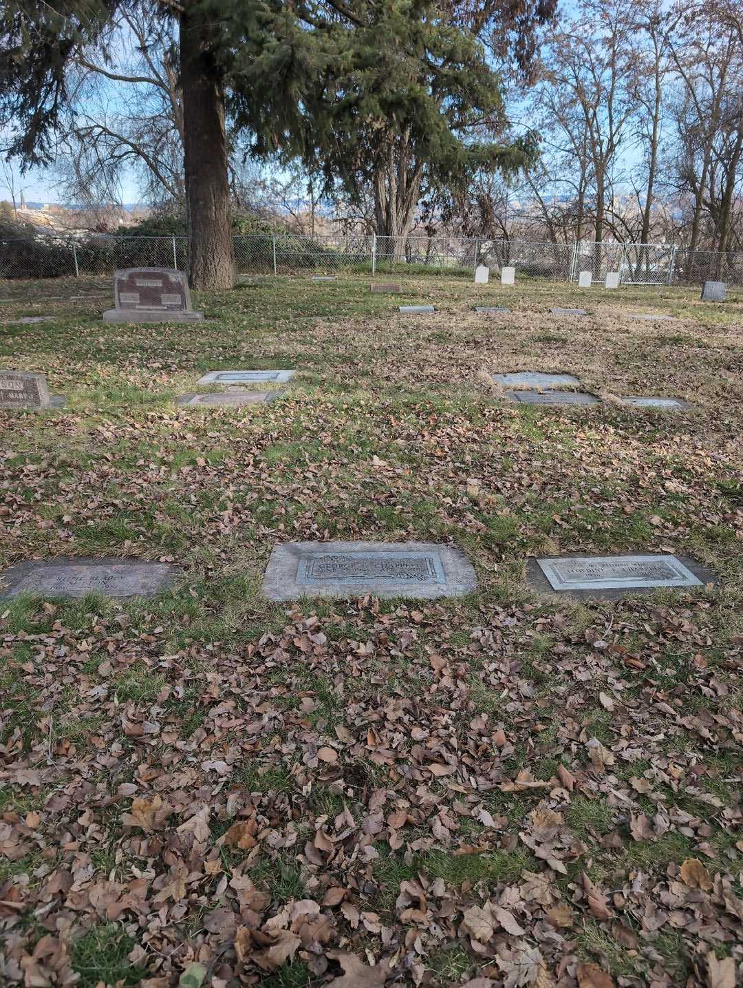 George L. Chappell's grave. Photo 2