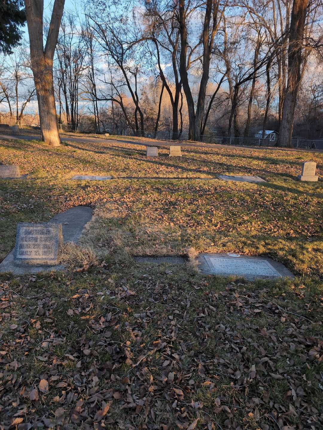Mae B. Lair Brown's grave. Photo 2