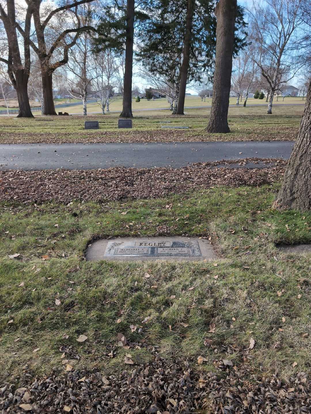 Margaret A. Kegley's grave. Photo 2