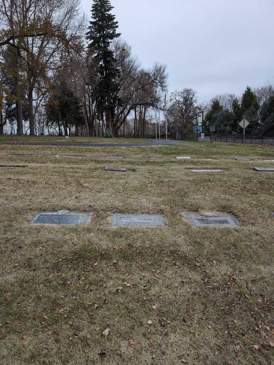 Edna E. Jacobson's grave. Photo 2